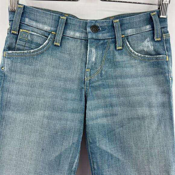 COH Citizens of Humanity (24) (28x23) Crossroads Carpenter Capri Jeans - Picture 4 of 12